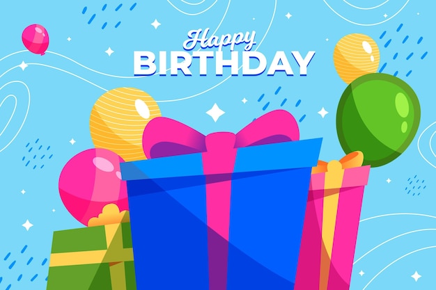 Feliz cumpleaños de fondo