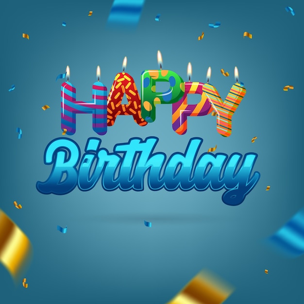 Feliz cumpleaños de fondo