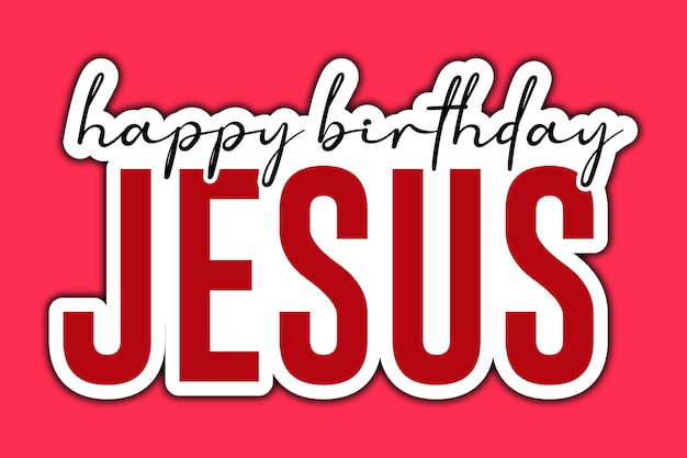 Feliz cumpleaños Jesús