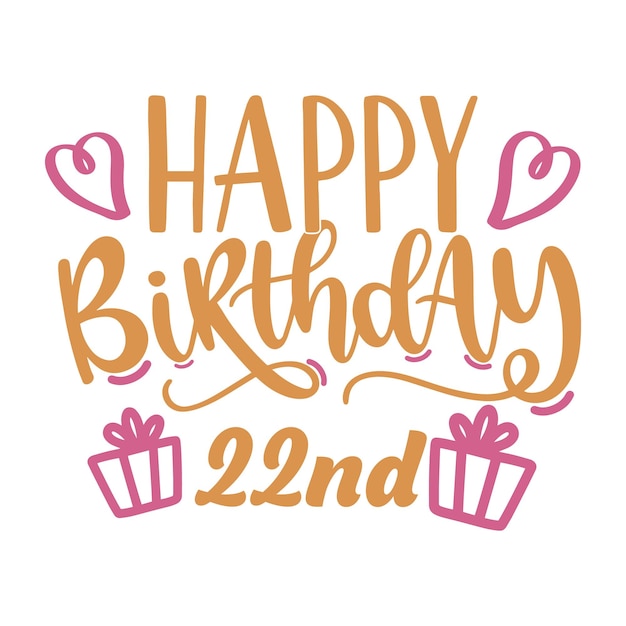 Feliz cumpleaños Svg Bundle