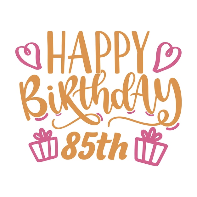 Feliz cumpleaños Svg Bundle