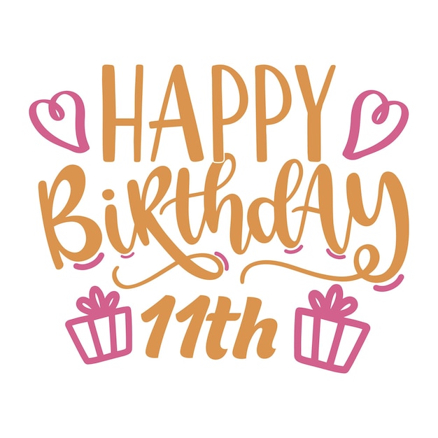 Feliz cumpleaños Svg Bundle
