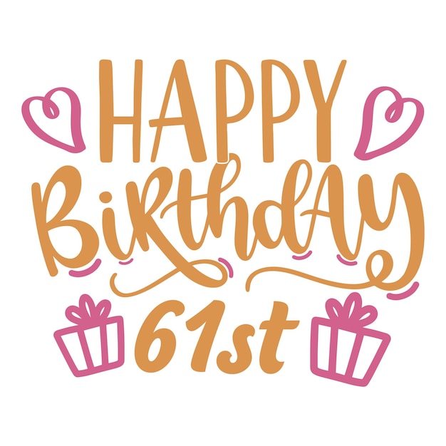Feliz cumpleaños Svg Bundle