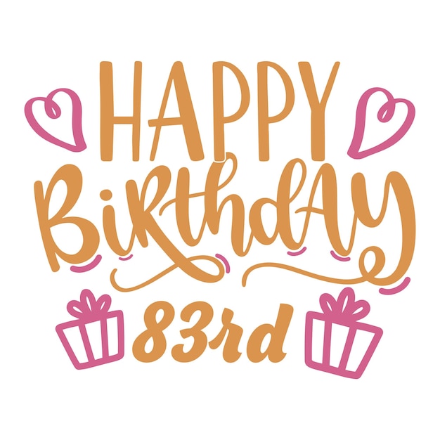 Feliz cumpleaños Svg Bundle