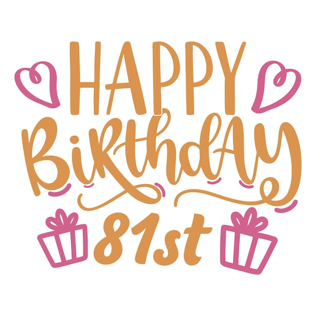 Feliz cumpleaños Svg Bundle