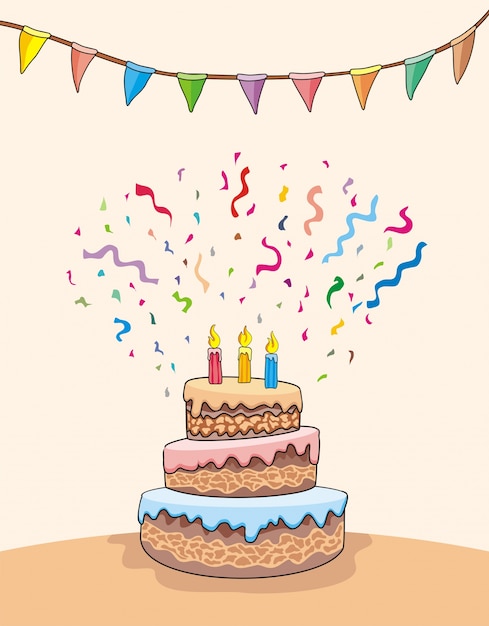 Feliz cumpleaños tarjeta de felicitación