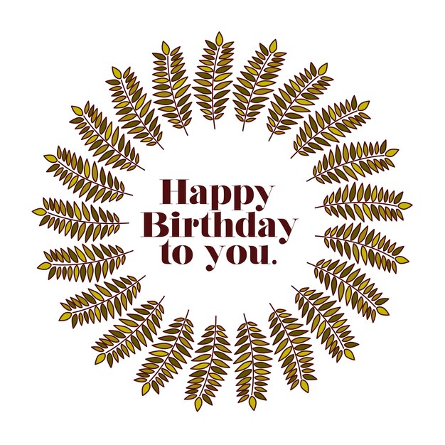 feliz cumpleaños para ti diseño