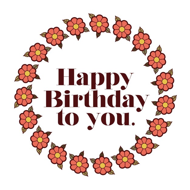 feliz cumpleaños para ti diseño