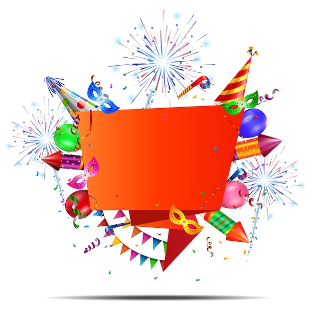 Feliz cumpleaños trasfondo de vacaciones