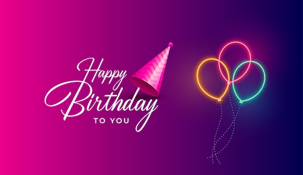 Feliz cumpleaños Vector Arte de letras