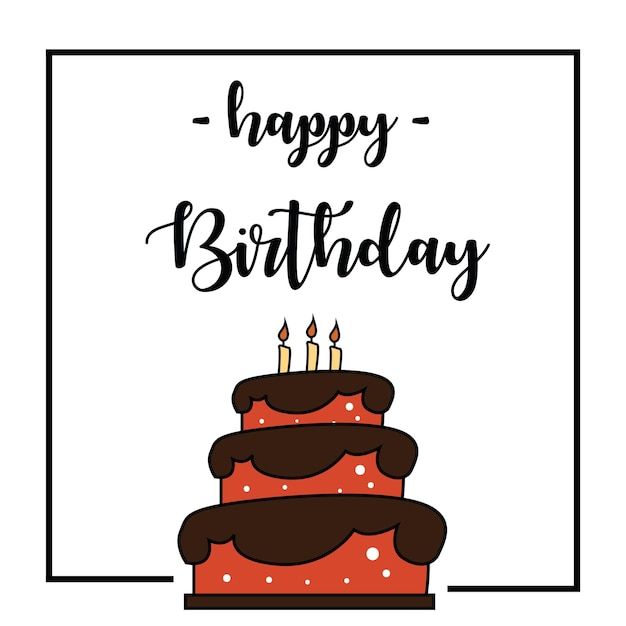 feliz cumpleaños, vector, plantilla, diseño, ilustración