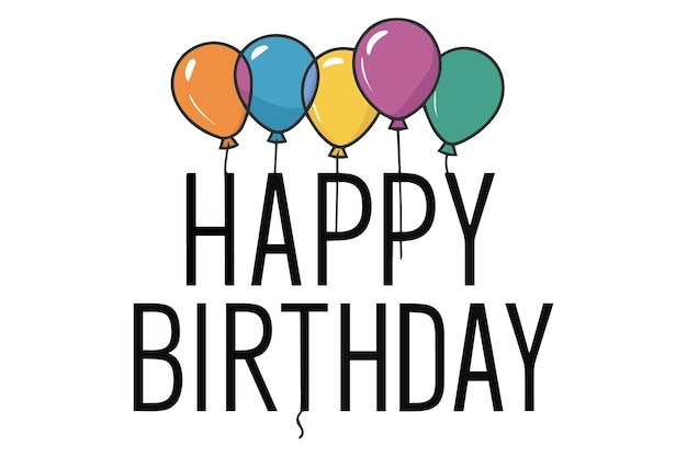 Feliz cumpleaños.