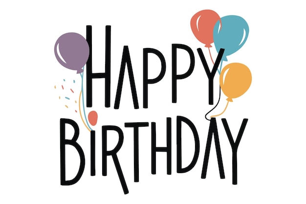 Feliz cumpleaños.