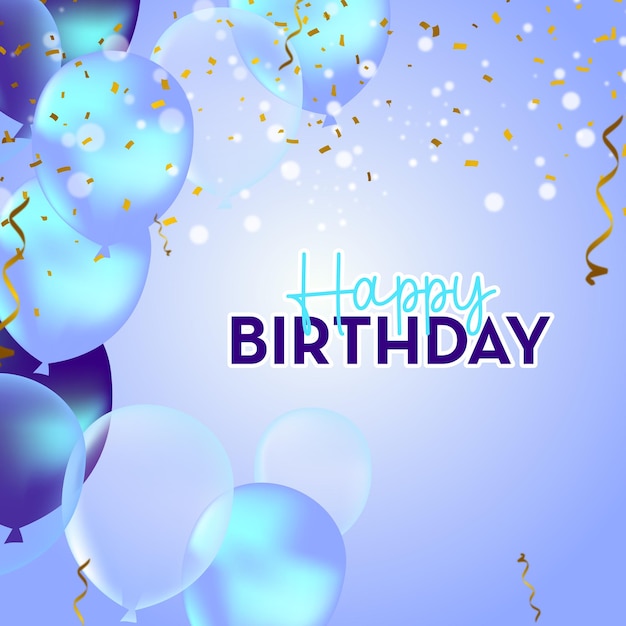 Feliz cumpleaños.