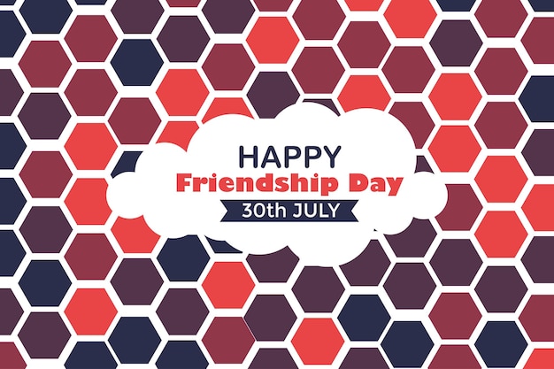 Feliz Día de la Amistad 30 de julio Resumen Fondo para su recurso gráfico