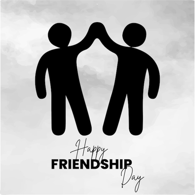 Feliz día de la amistad plantilla de redes sociales