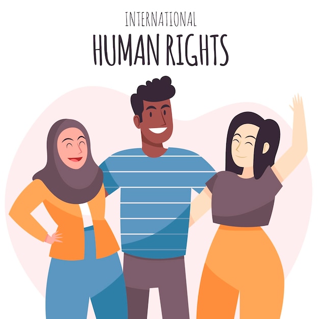 Feliz dia de los derechos humanos de la gente