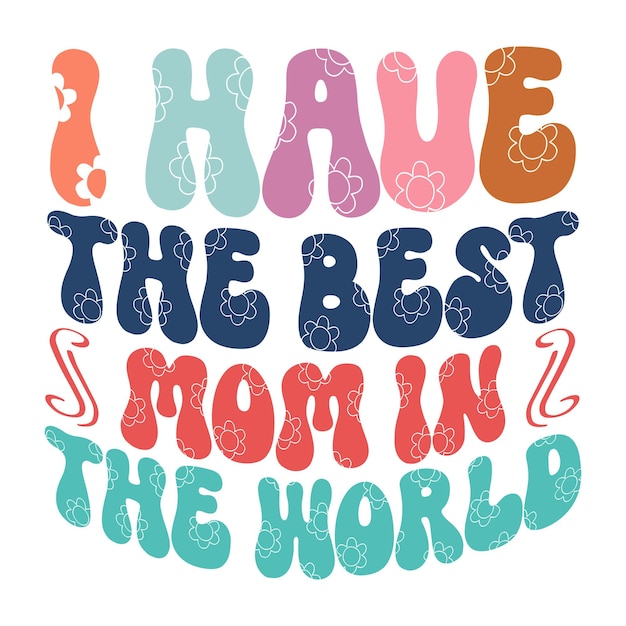 Feliz día de la familia Tipografía Retro SVG Diseño de ilustraciones vectoriales