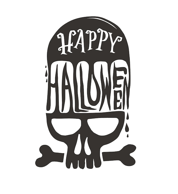 Feliz día de Halloween .