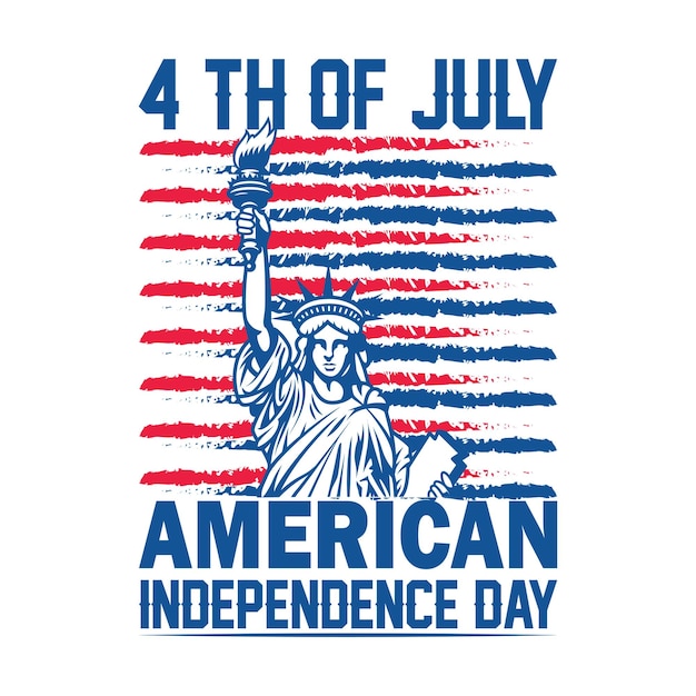 Feliz día de la independencia camiseta diseño gráfico vectorial diseño tipográfico