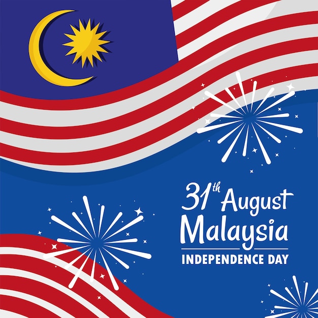 Feliz día de la independencia de Malasia