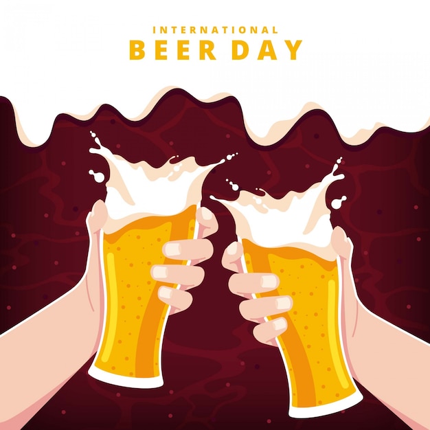feliz dia internacional de la cerveza