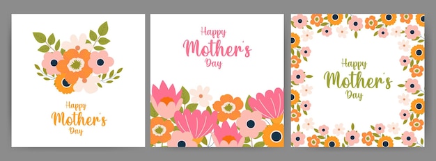 Feliz día de la madre diseño para tarjeta invitación póster volante diseño web
