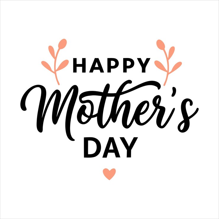 Feliz día de la madre ilustración vectorial de tipografía para el diseño de camisetas