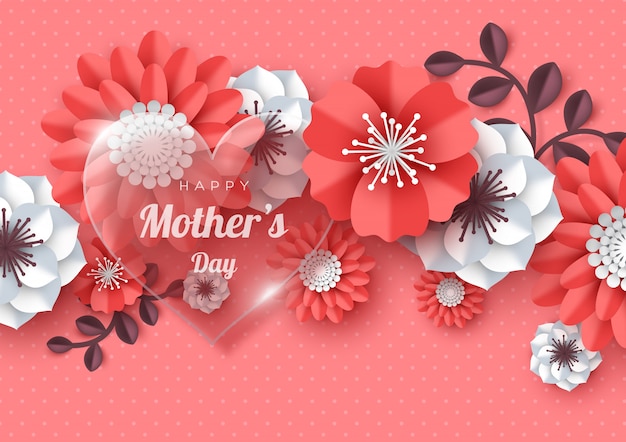Feliz día de la madre tarjeta de felicitación.