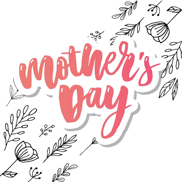 Feliz día de la madre.