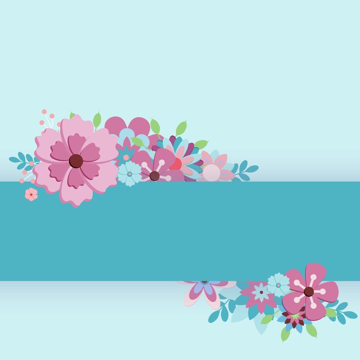 Feliz día de las madres diseño de tarjeta de felicitación EPS 10 ilustración vectorial con flores para postales