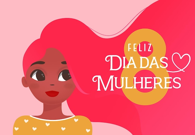 Vector feliz día de la mujer 8 de marzo vector