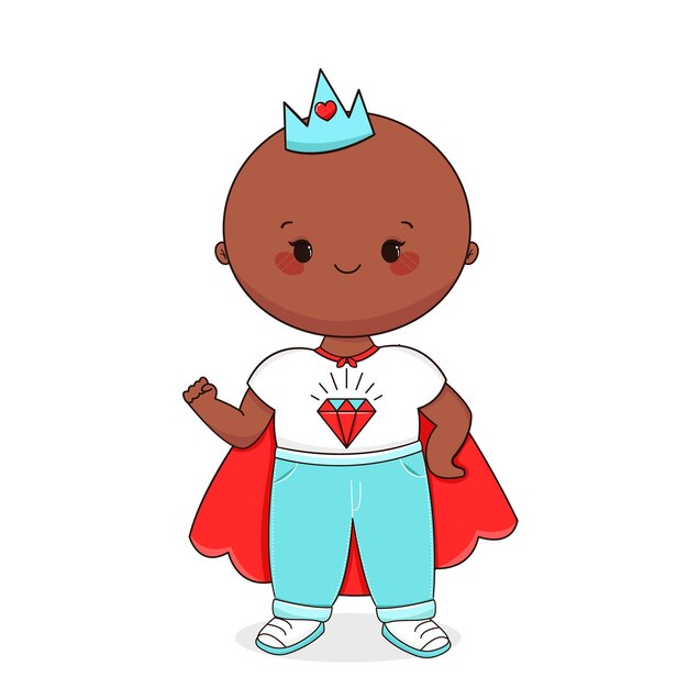 Feliz día de la mujer Ilustración Vector Cute Girl Power