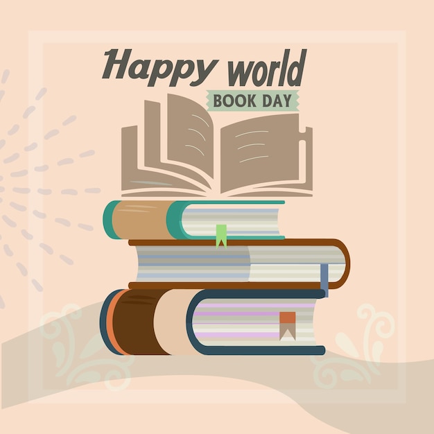 Feliz Día Mundial del Libro la celebración del conocimiento el 23 de abril