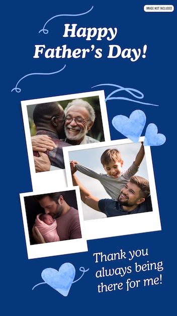 Feliz día del padre el 16 de junio.