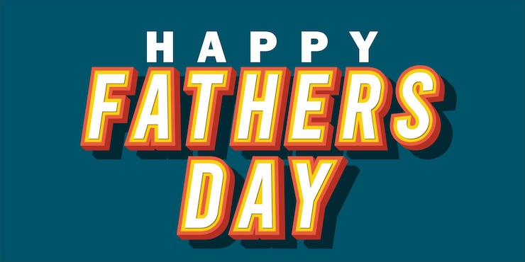 Vector feliz dia del padre saludo