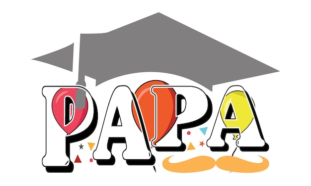 Feliz día del padre Super papá Papá Mejor papá Tipografía Diseño de camiseta Día del padre Motivacional