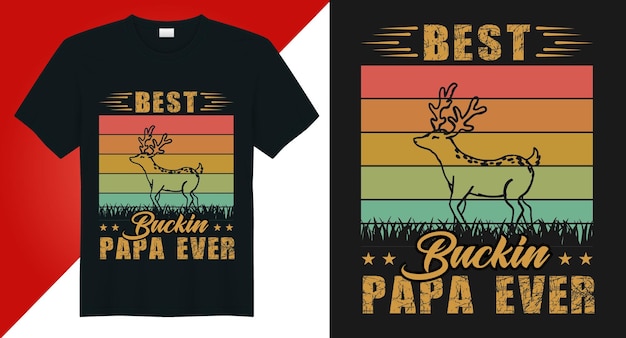 Feliz día del padre tipografía vector camiseta diseño de camiseta de padrastro el mejor diseño de camiseta de papá
