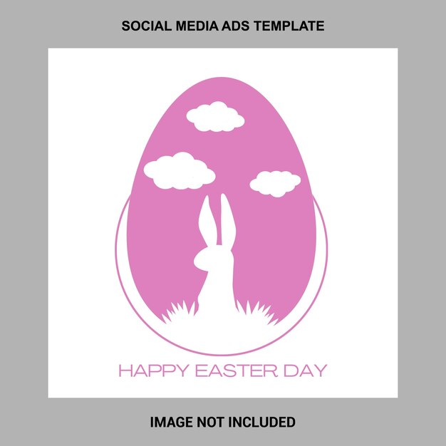 Feliz día de Pascua en las redes sociales