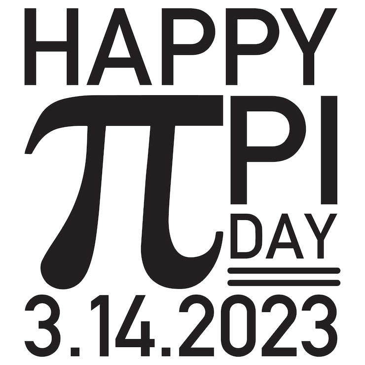 Vector feliz dia pi 3142023