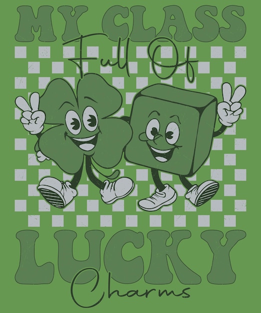 Feliz día de San Patricio Diseño de camiseta