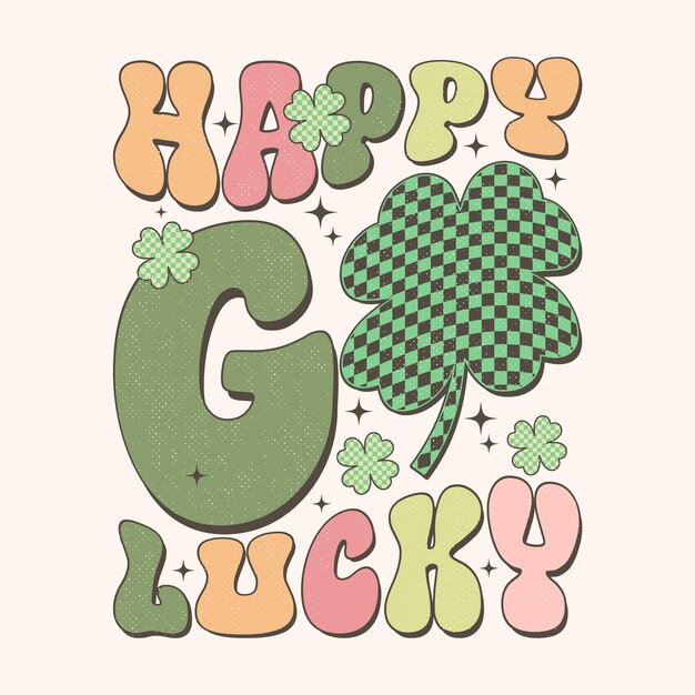 Feliz día de San Patricio Diseño de camisetas