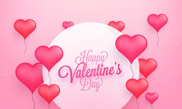 Feliz día de San Valentín concepto de celebración.