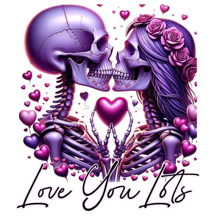 Vector feliz día de san valentín para la pareja skeleton romance t-shirt diseño para imprimir