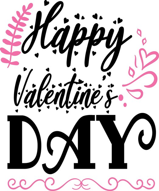 Vector feliz día de san valentín svg corte de archivo 4 25