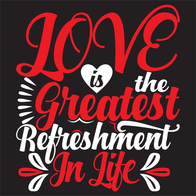 Feliz día de san valentín tipografía letras letras románticas de camiseta de amor