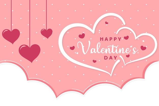 Feliz día de San Valentín Vector