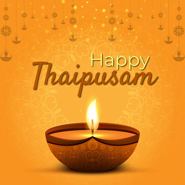 Feliz día Thaipusam