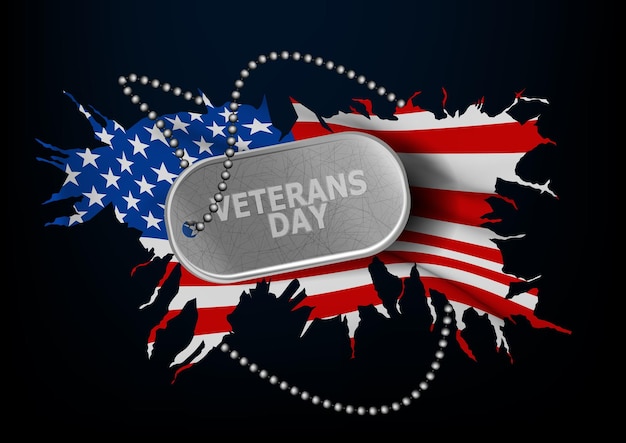 Feliz día del veterano evento celebración festiva saludo historia honrando el agradecimiento