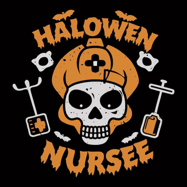 Feliz diseño de camisetas premium de Halloween